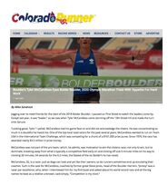 Tyler McCandless Colorado Runner