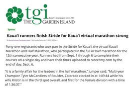 Tyler McCandless Kauai Marathon