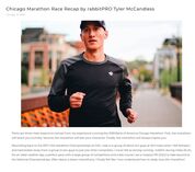 Tyler McCandless Rabbit Chicago Marathon